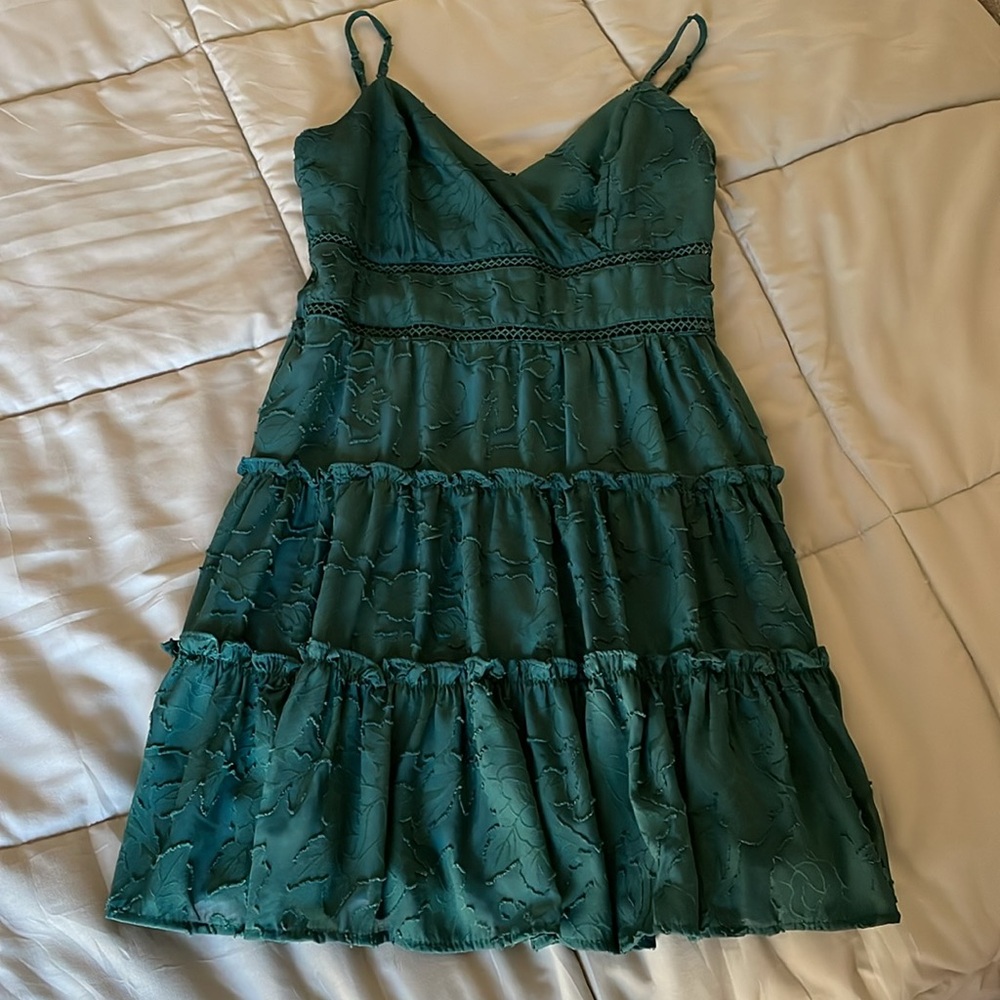 Trixxi Clothing Company Green Dress